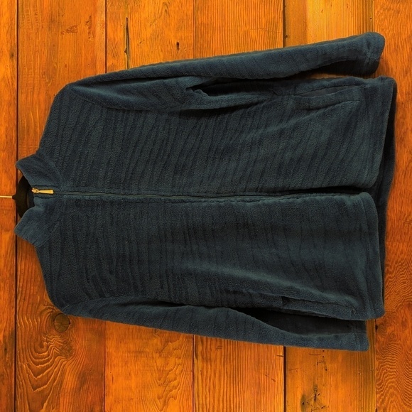 Great Northwest | Royal Blue Zip Up Fleece Jacket Sweater Size M - Picture 3 of 7